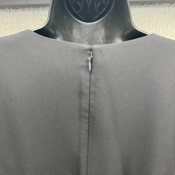 Cos Wide Leg Jumpsuit Womens 10 Black Sleeveless Modern Career Teacher Business - Picture 8 of 12